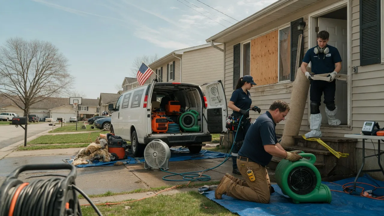 Water Damage Restoration in Trenton, OH near me